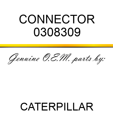 CONNECTOR 0308309