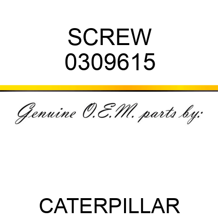 SCREW 0309615