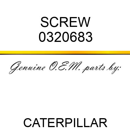 SCREW 0320683