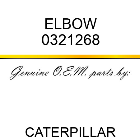 ELBOW 0321268