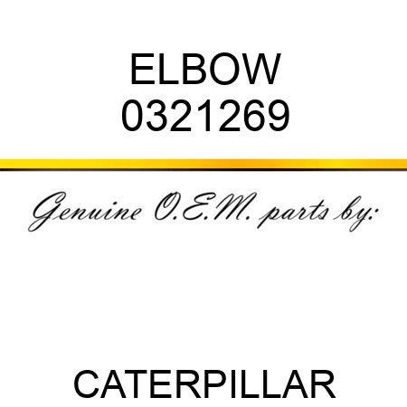 ELBOW 0321269