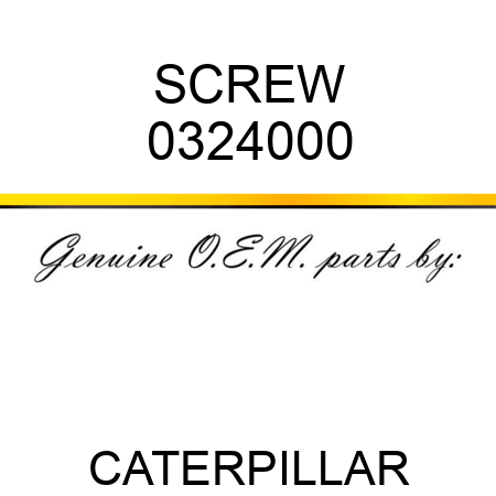 SCREW 0324000