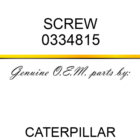 SCREW 0334815