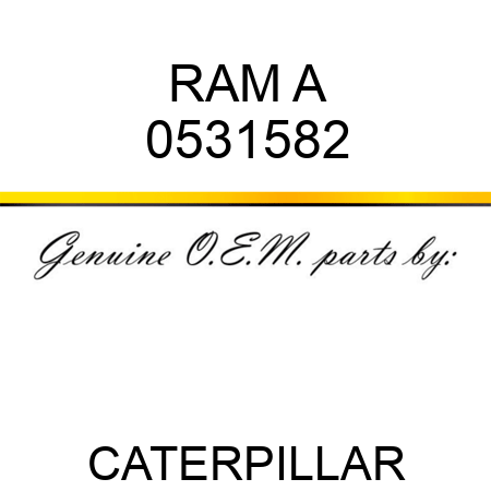 RAM A 0531582