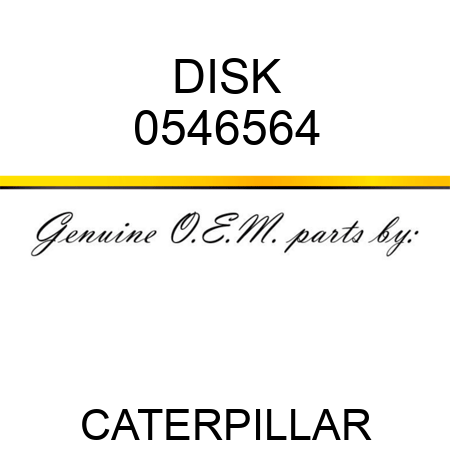 DISK 0546564