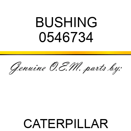 BUSHING 0546734