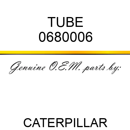 TUBE 0680006