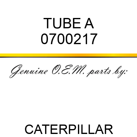 TUBE A 0700217