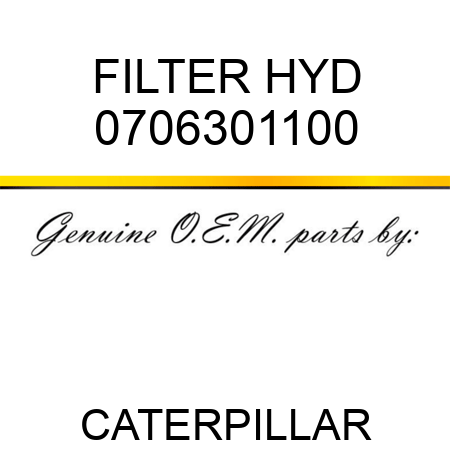 FILTER, HYD 0706301100