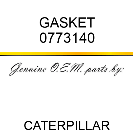 GASKET 0773140