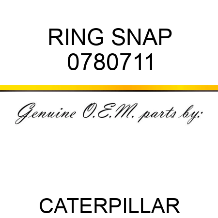 RING SNAP 0780711