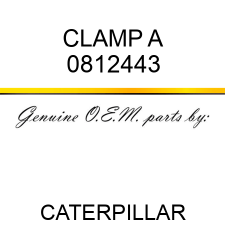 CLAMP A 0812443