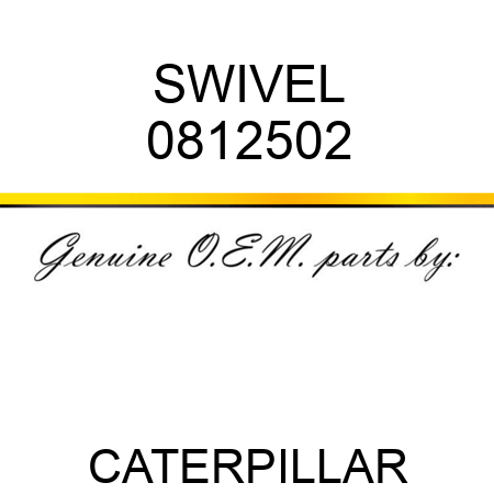 SWIVEL 0812502