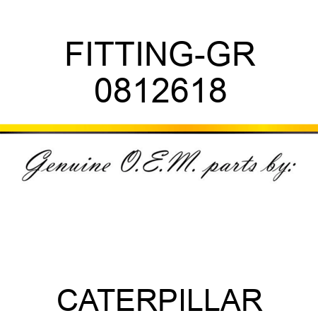 FITTING-GR 0812618