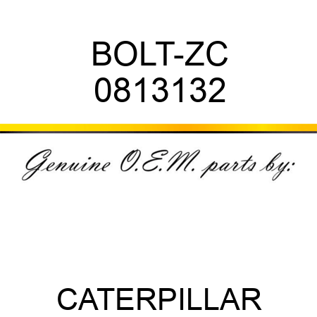 BOLT-ZC 0813132