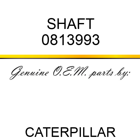 SHAFT 0813993