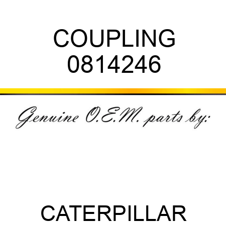 COUPLING 0814246