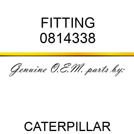 FITTING 0814338