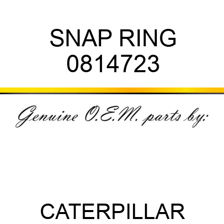 SNAP RING 0814723