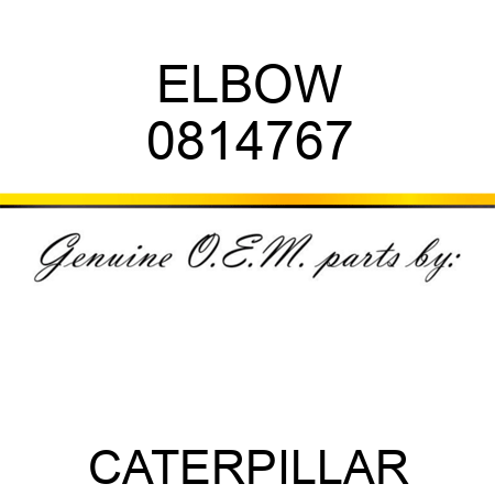 ELBOW 0814767