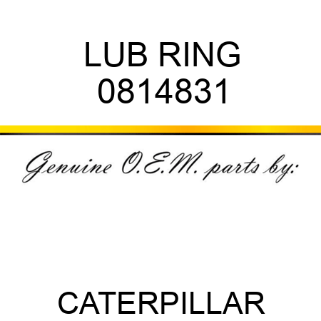 LUB RING 0814831