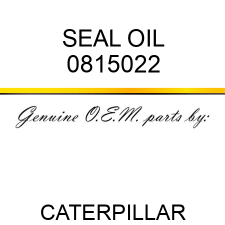 SEAL OIL 0815022