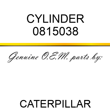 CYLINDER 0815038