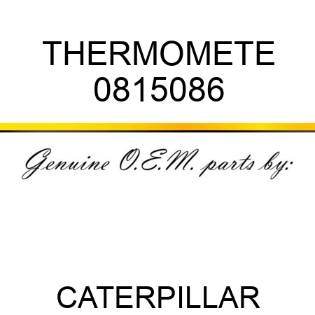 THERMOMETE 0815086