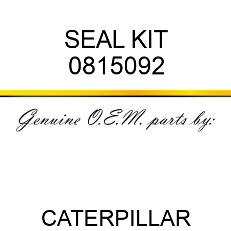 SEAL KIT 0815092