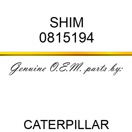 SHIM 0815194