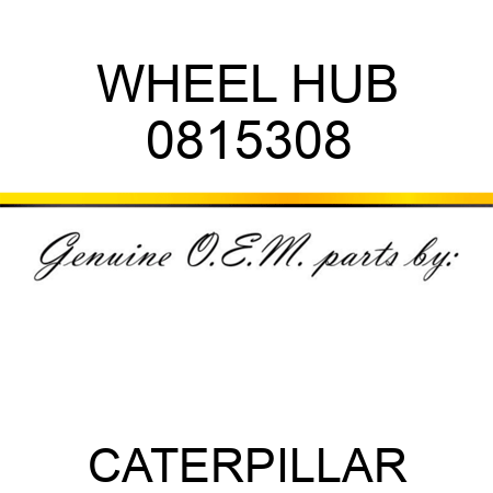 WHEEL HUB 0815308