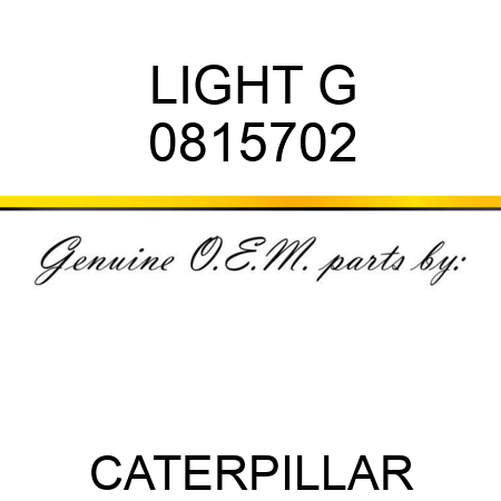 LIGHT G 0815702