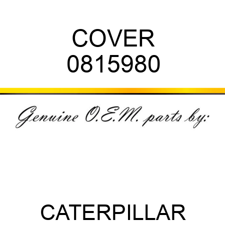 COVER 0815980