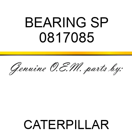 BEARING SP 0817085
