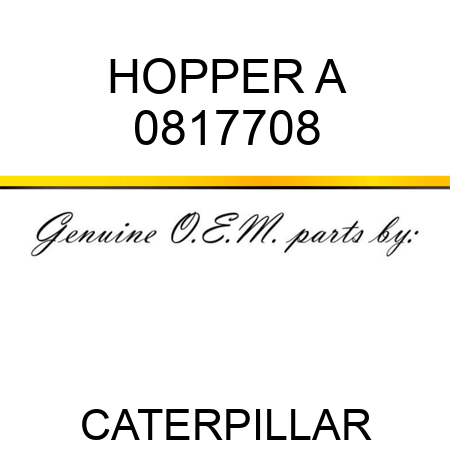 HOPPER A 0817708