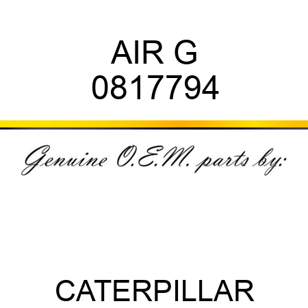AIR G 0817794
