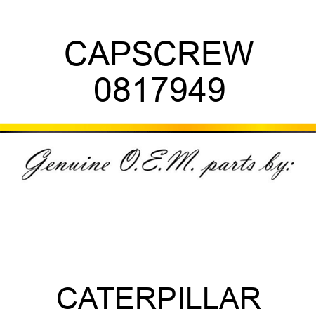 CAPSCREW 0817949