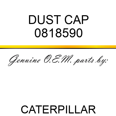 DUST CAP 0818590