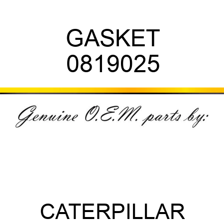 GASKET 0819025