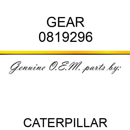 GEAR 0819296