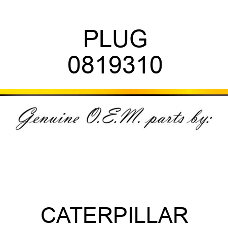 PLUG 0819310