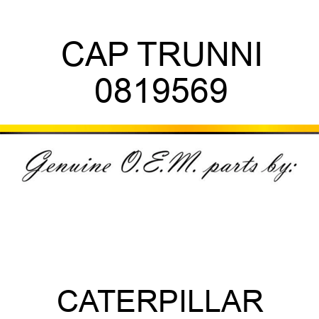 CAP TRUNNI 0819569