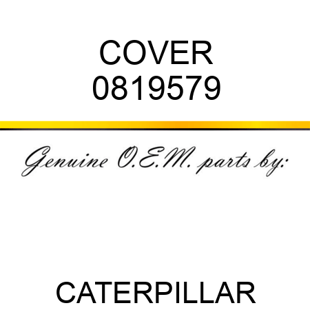 COVER 0819579