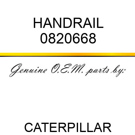 HANDRAIL 0820668