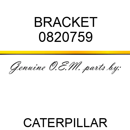 BRACKET 0820759