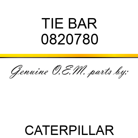 TIE BAR 0820780