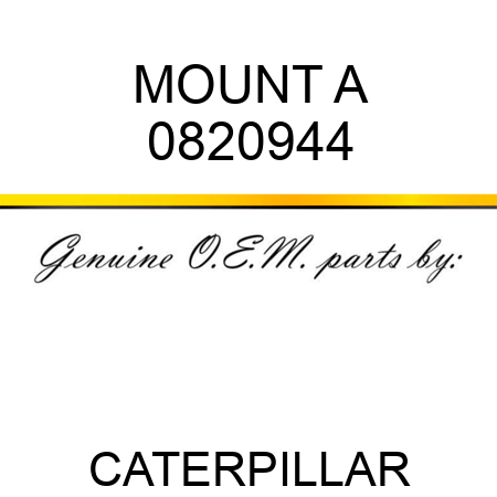 MOUNT A 0820944