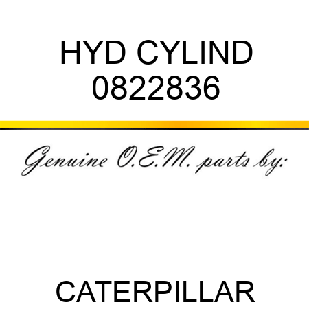 HYD CYLIND 0822836