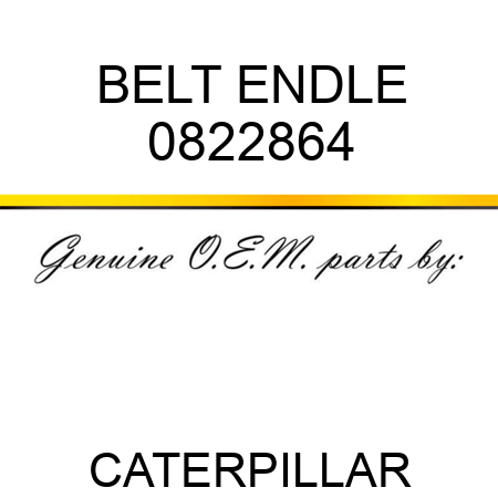 BELT ENDLE 0822864