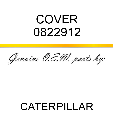 COVER 0822912